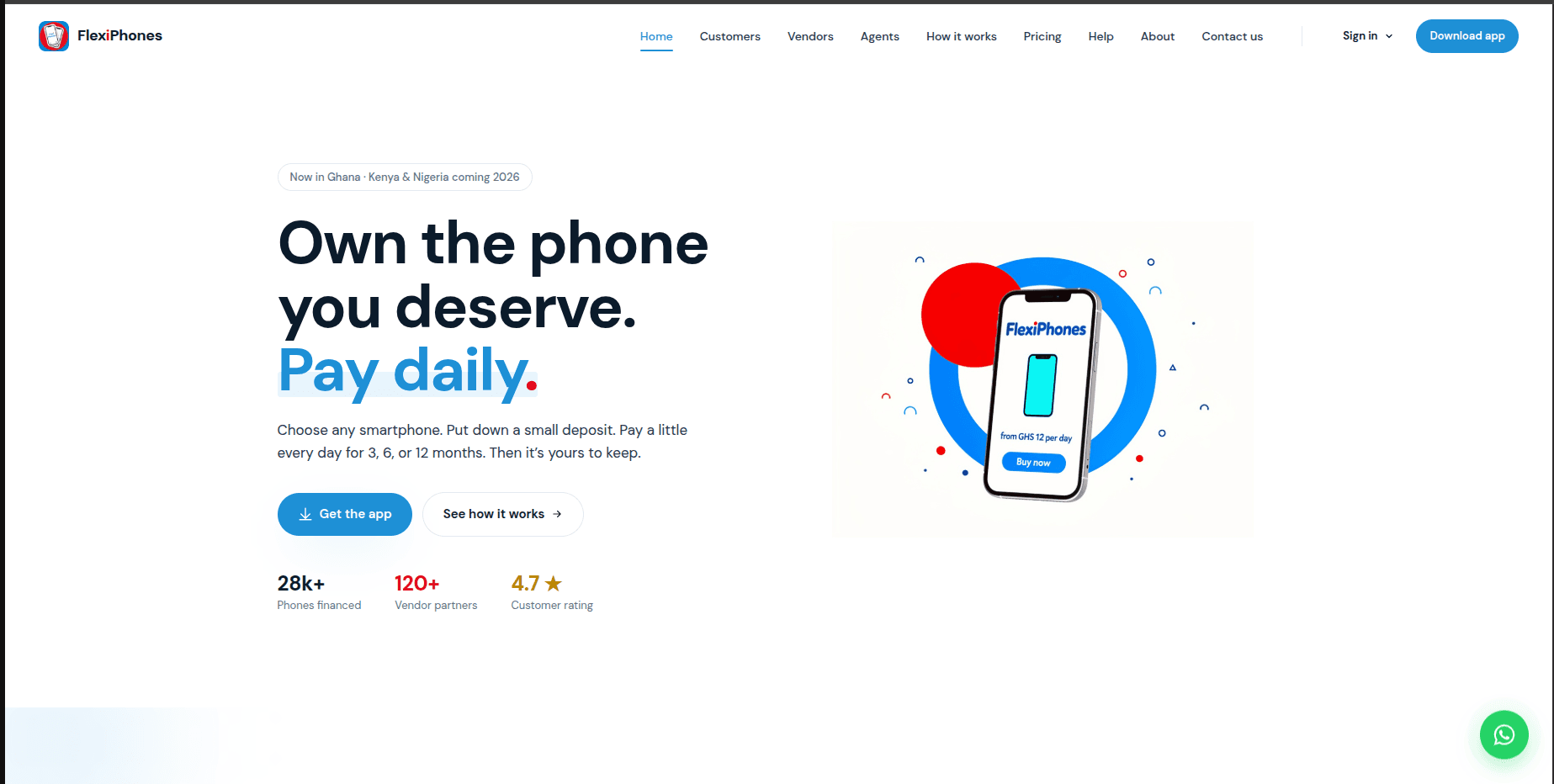 FlexiPhones , Phone Hire-Purchase Platform