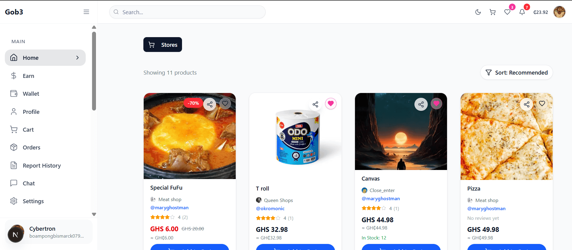 Gob3 — Affiliate Platform