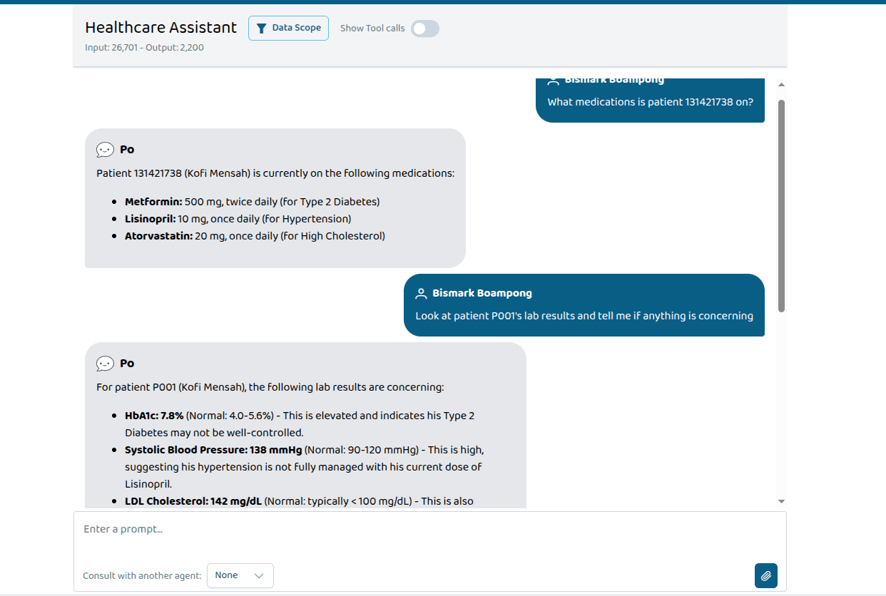 Healthcare Assistant MCP Server