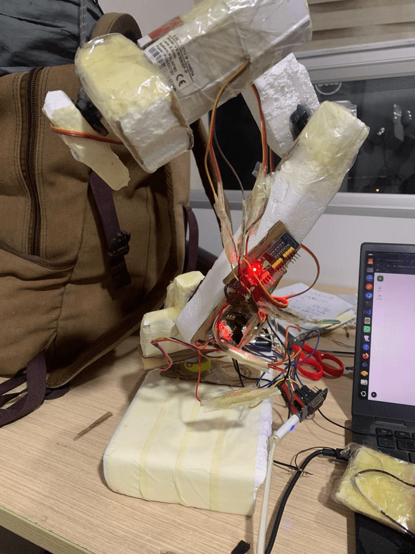 5 DOF Servo Rig Controller test (Robotic Arm)