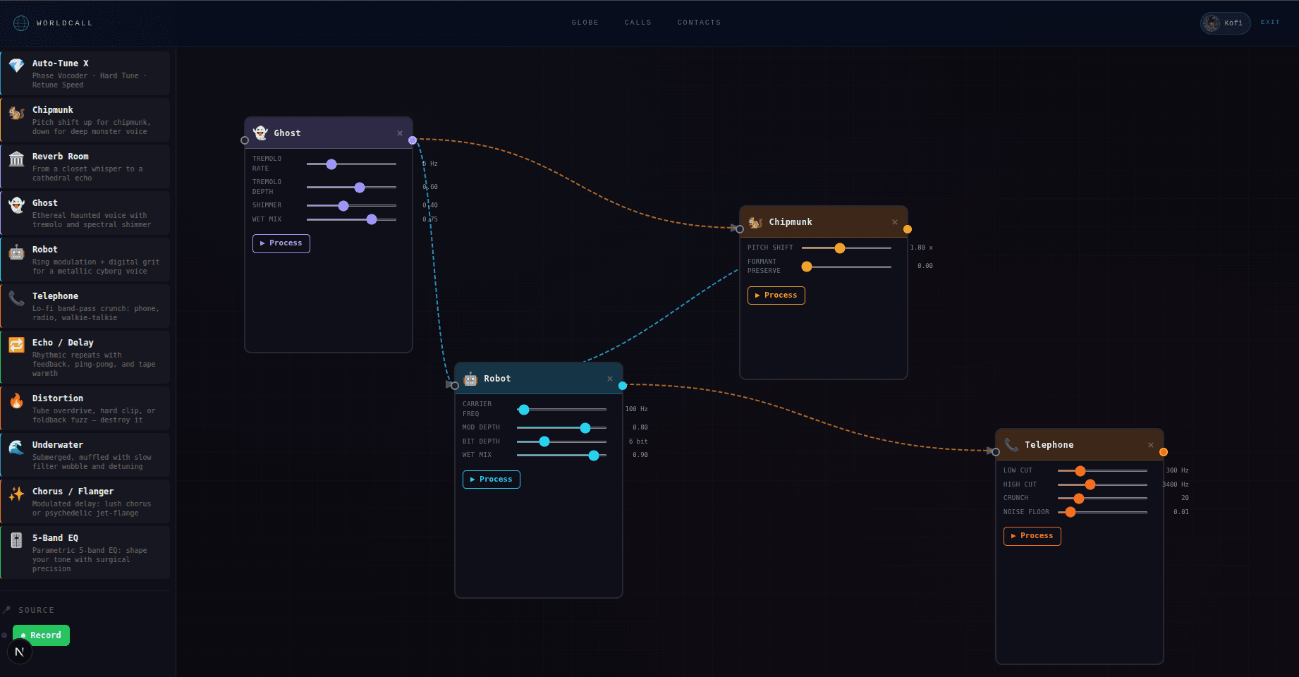 WorldCall — Real-Time Global Communication